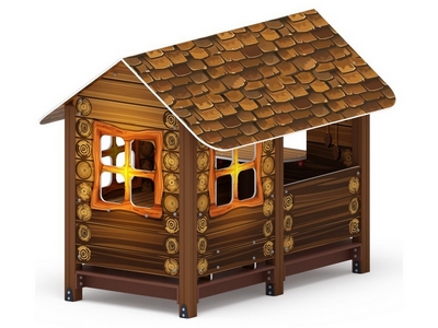 Деревянный домик для детей Избушка