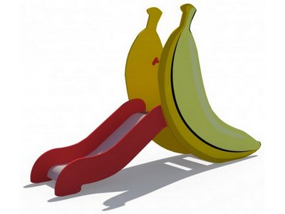 Детская горка Банан ИО 07170