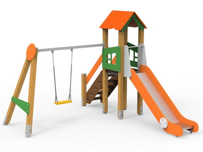 Детская площадка для малышей для дачи Смарт 2 311.03.05 SM2
