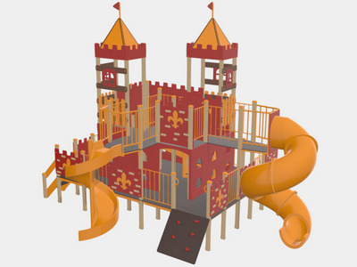 Детский игровой комплекс для улицы TORUDA Империя 13051.2