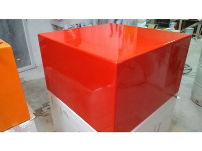 Скамья «Куб» из стеклопластика